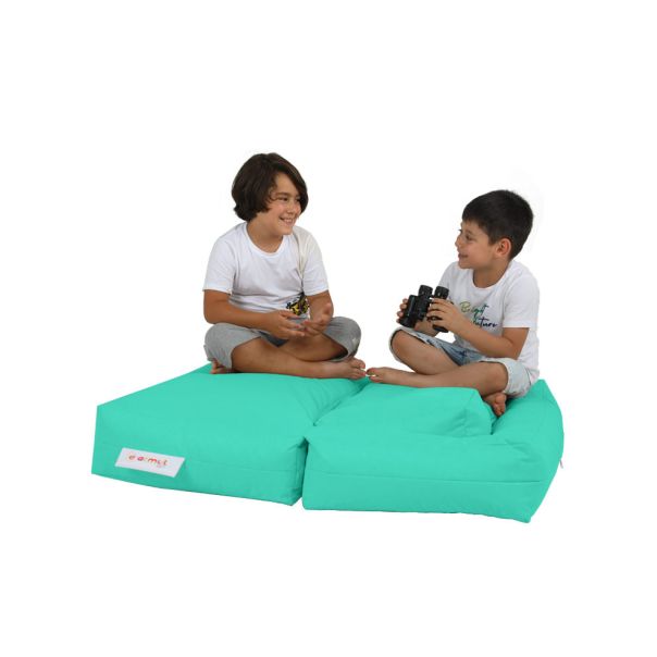 ATELIER DEL SOFA Baštenski lazy bag za decu 3u1 Kids double seat, tirkizna - 248FRN1230