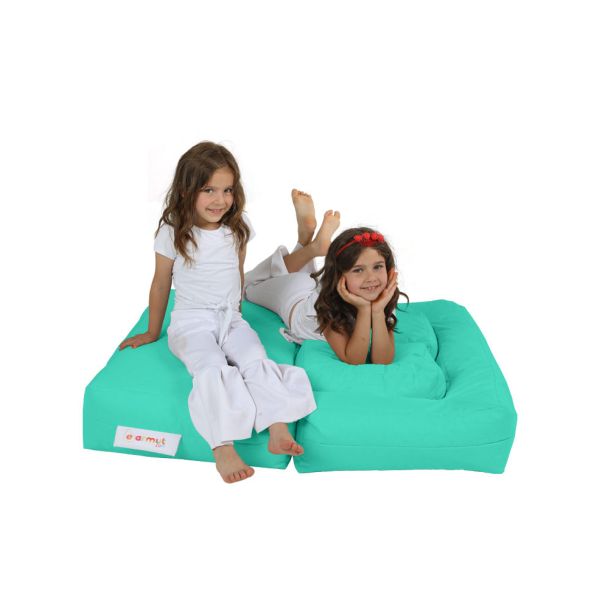 ATELIER DEL SOFA Baštenski lazy bag za decu 3u1 Kids double seat, tirkizna - 248FRN1230