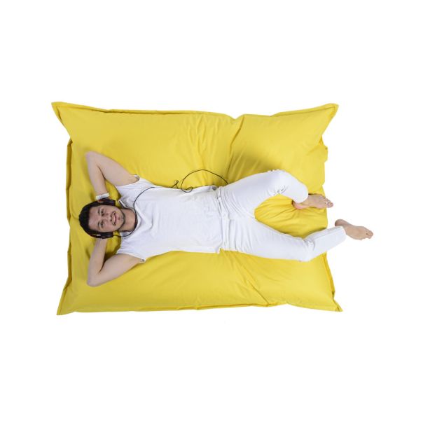 ATELIER DEL SOFA Baštenski lazy bag - jastuk Giant cushion 140x180cm, žuta - 248FRN1237