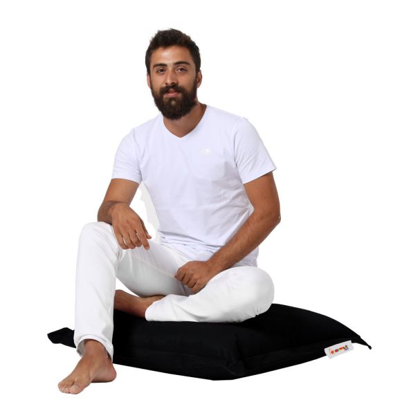 ATELIER DEL SOFA Baštenski jastuk 70x70cm, crna - 248FRN1269