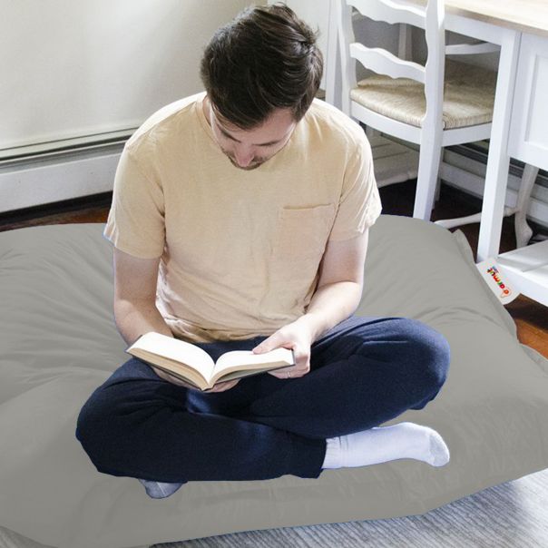 ATELIER DEL SOFA Baštenski jastuk Cushion 100x100cm, siva - 248FRN1274