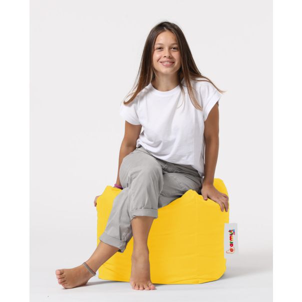 ATELIER DEL SOFA Baštenski lazy bag - tabure Square, žuta - 248FRN1305