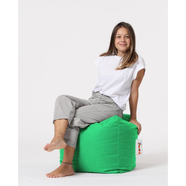 ATELIER DEL SOFA Baštenski lazy bag - tabure Square, zelena - 248FRN1310