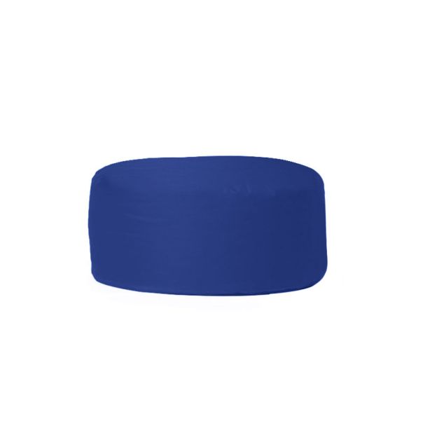 ATELIER DEL SOFA Baštenski lazy bag - tabure Round, plava - 248FRN1314