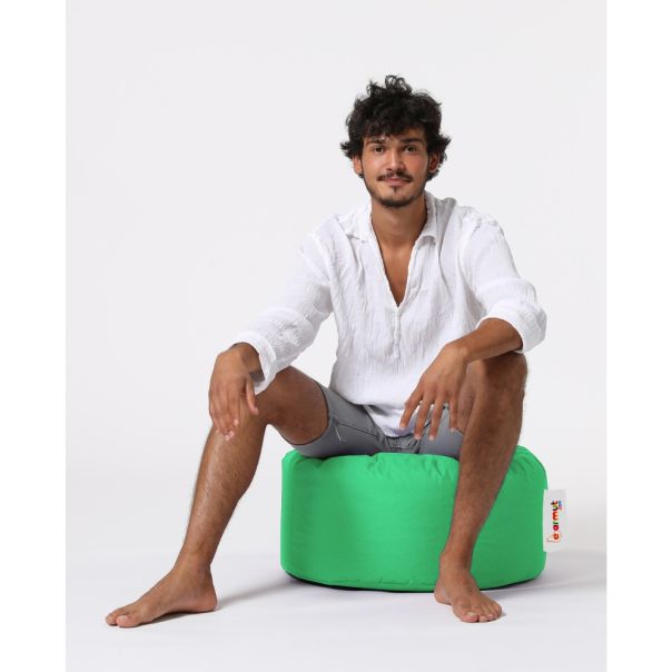 ATELIER DEL SOFA Baštenski lazy bag - tabure Round, zelena - 248FRN1322