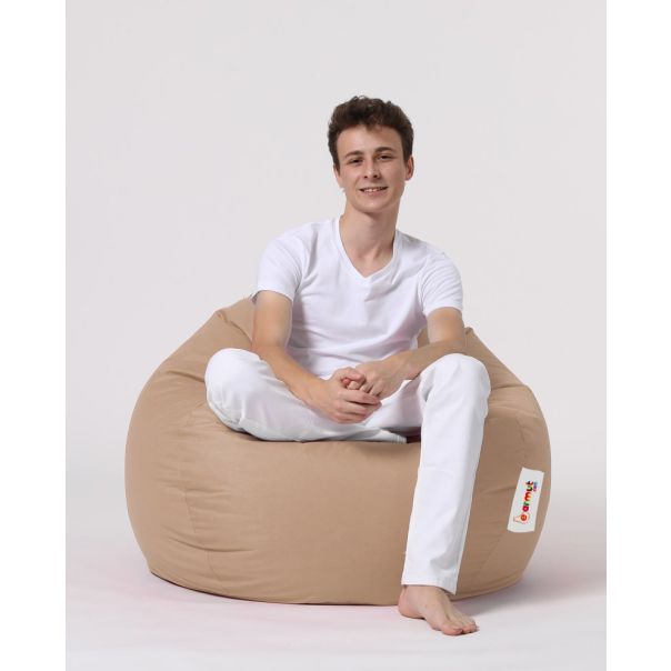 ATELIER DEL SOFA Baštenski lazy bag Premium XXL, bež - 248FRN1337