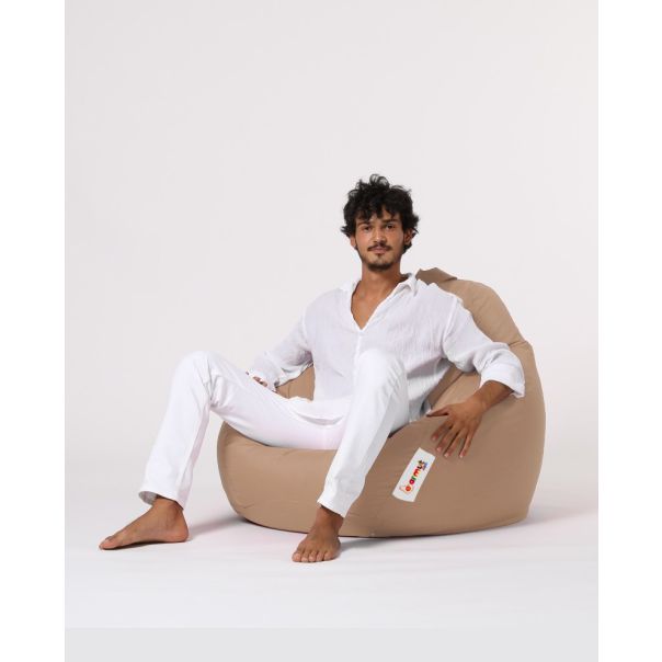 ATELIER DEL SOFA Baštenski lazy bag Premium XXL, bež - 248FRN1337