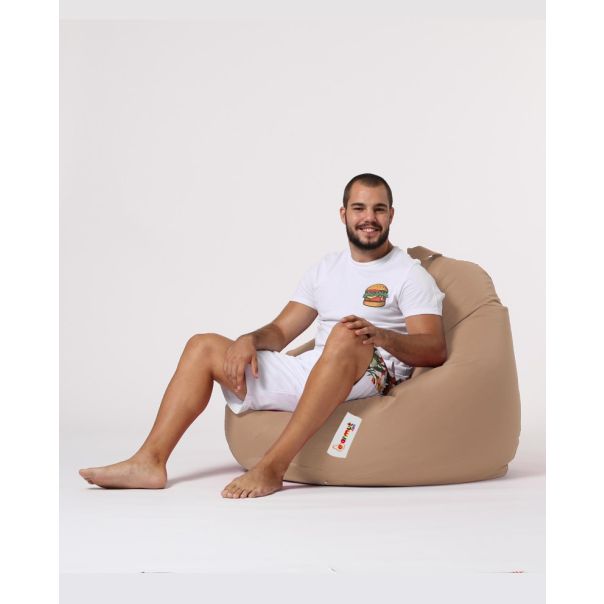 ATELIER DEL SOFA Baštenski lazy bag Premium XXL, bež - 248FRN1337