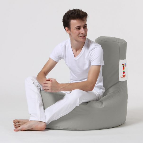 ATELIER DEL SOFA Baštenski layz bag Lina, tamnosiva - 248FRN1375