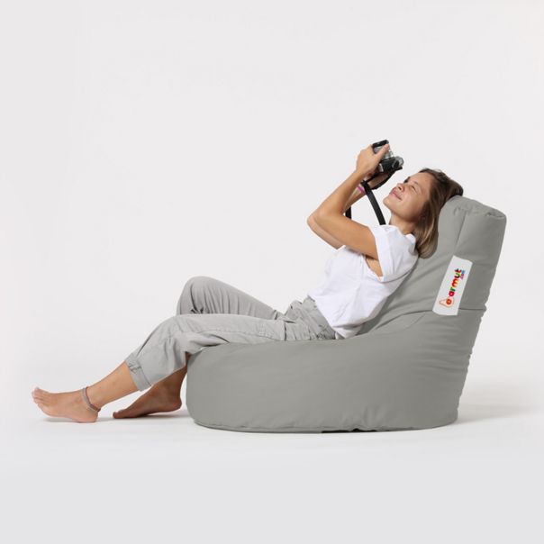 ATELIER DEL SOFA Baštenski layz bag Lina, tamnosiva - 248FRN1375