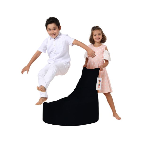 ATELIER DEL SOFA Baštenski lazy bag za decu Baton, crna - 248FRN1402