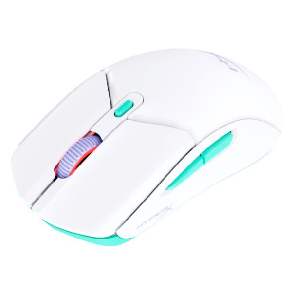 HYPERX Bežični gaming miš Pulsefire Haste 2 Core, bela - 8R2E7AA