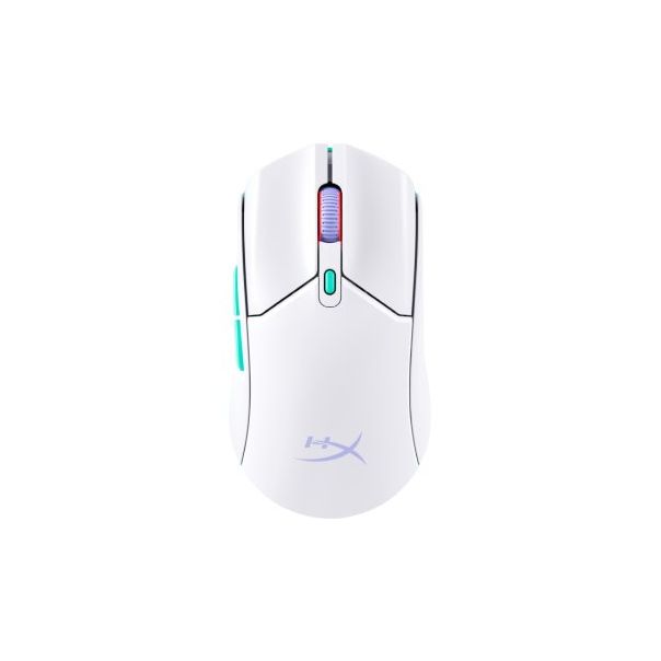 HYPERX Bežični gaming miš Pulsefire Haste 2 Core, bela - 8R2E7AA
