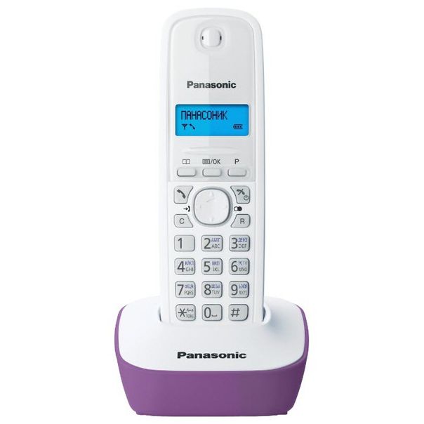 PANASONIC Bežični telefon KX-TG1611FXF, ljubičasta - 0401222