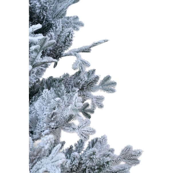 eHomeXmas Novogodišnja snežna jelka 180 cm - automatsko otvaranje grana - 24K60-F931F