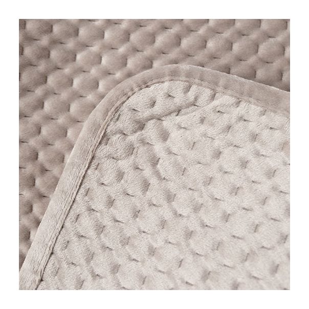 DEKOR DOM Prekrivač Velluto 200x220cm, bež - 023910