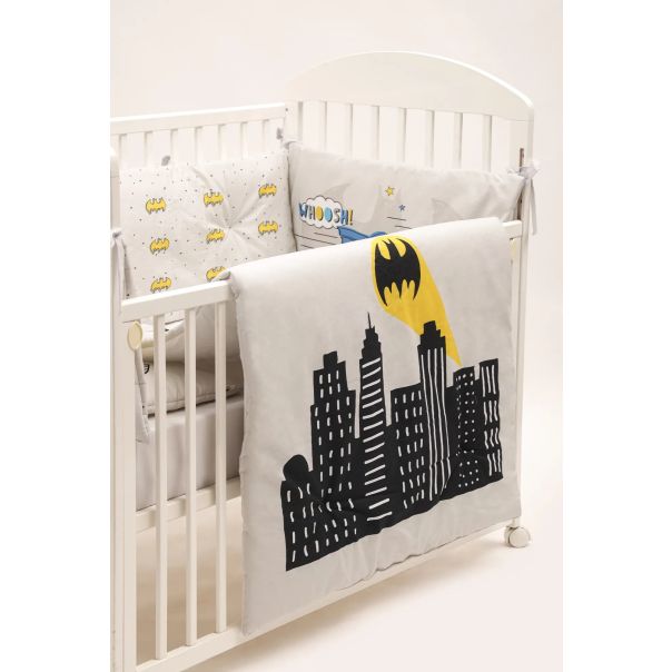 WARNER BROS Posteljina Batman sa ogradicom 120x80 - 2500-BATMAN23
