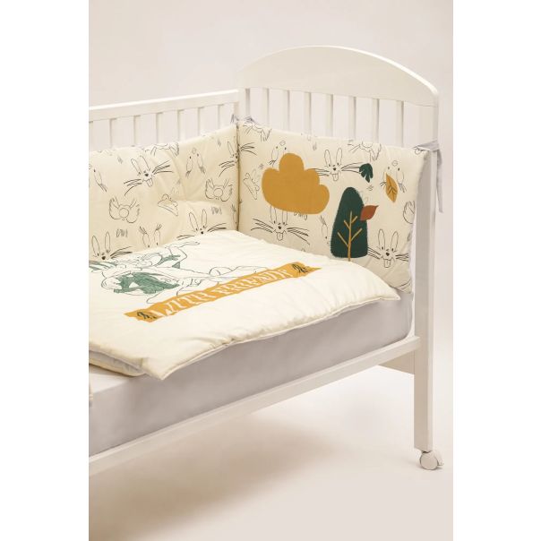 WARNER BROS Posteljina Looney sa ogradicom 120x80 - 2500-LT23