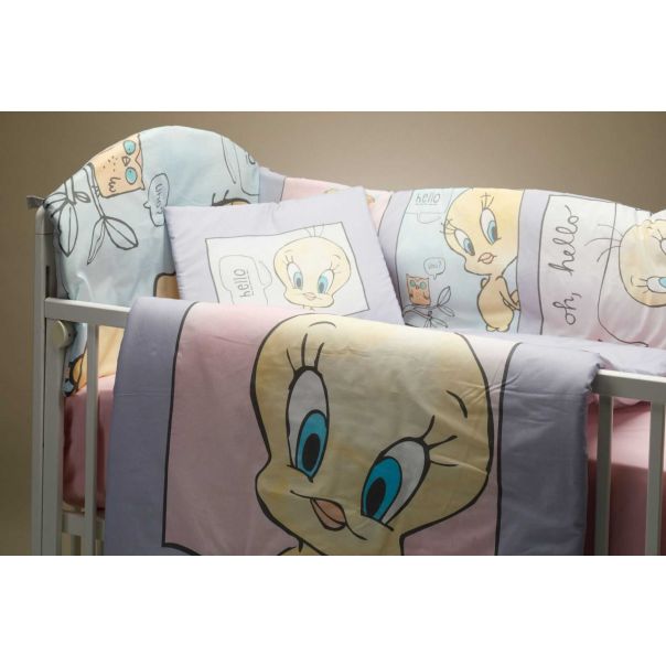 WARNER BROS Posteljina sa ogradicom Tweety - 2500-TWEETY