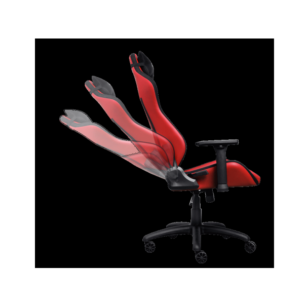 TRUST Gejmerska stolica GXT714 Ruya Eco, crna/crvena - 25064