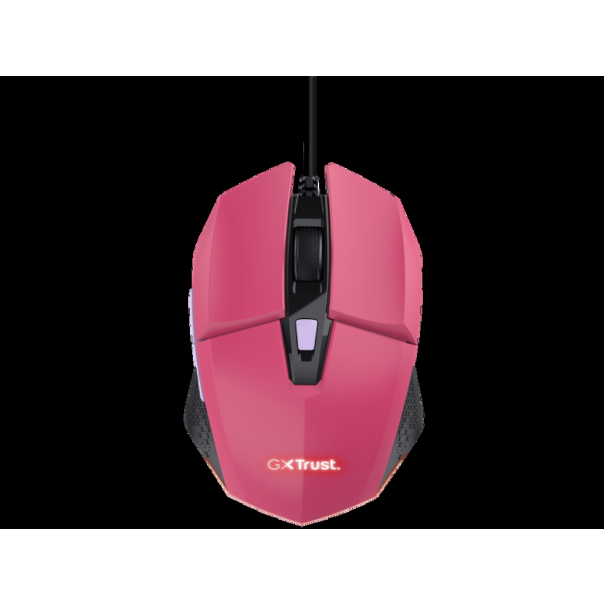 TRUST Gaming miš GXT109P Felox, roze - 25068
