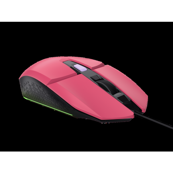 TRUST Gaming miš GXT109P Felox, roze - 25068