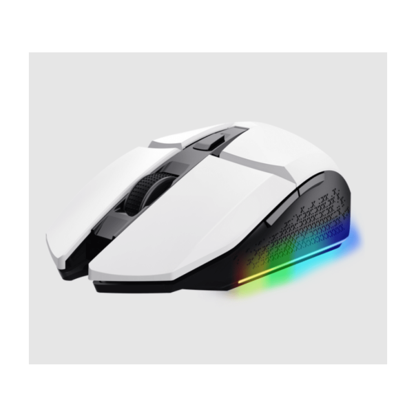 TRUST Bežični gejmerski miš GXT110 Felox, bela - 25069-1