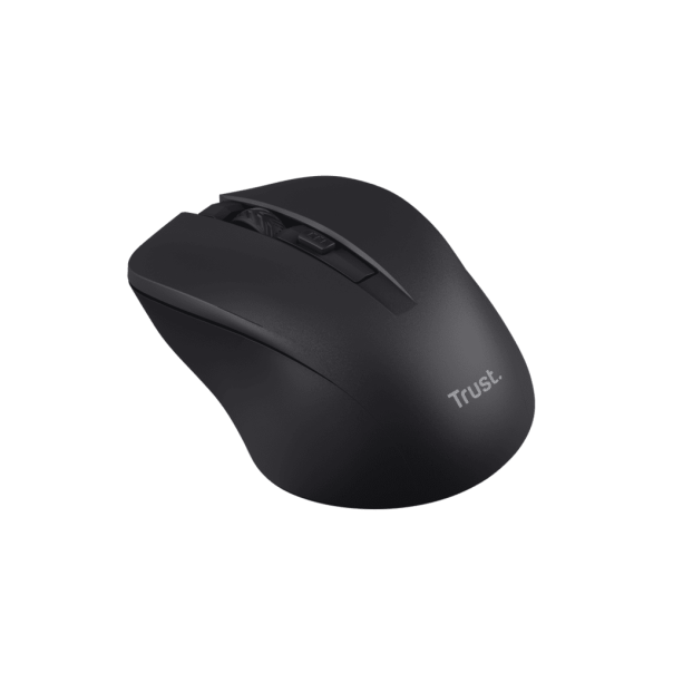TRUST Miš Mydo Silent bežični/1800dpi/crna - 25084-1