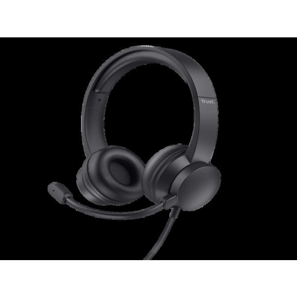 TRUST Slušalice sa mikrofonom Ayda, crna - 25087-1