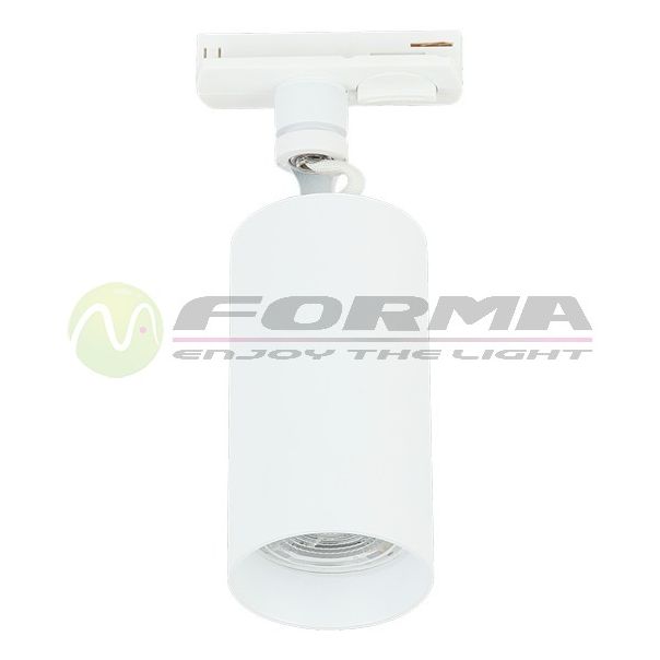 FORMA Šinski reflektor 1xGU10 AFS111-1S WH - 001023-1