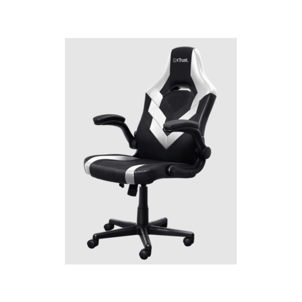 TRUST Gejmerska stolica GXT703R Riye, bela/crna - 25130