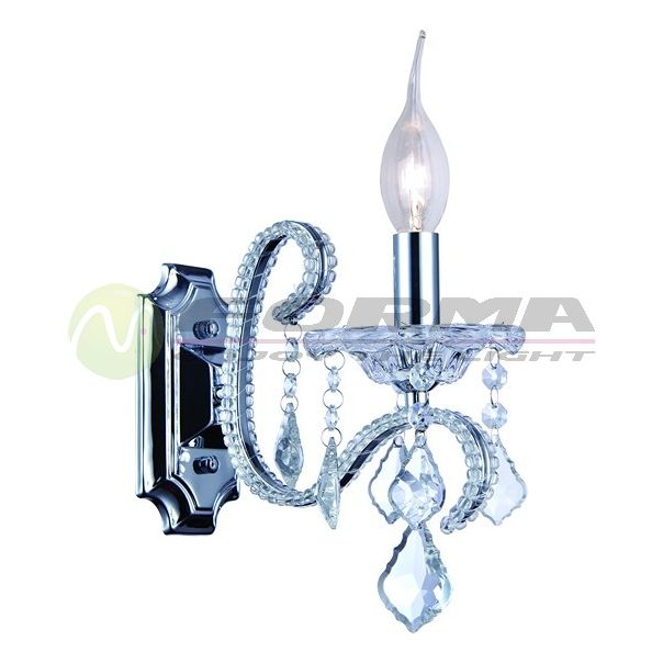 FORMA Zidna lampa kristal 1xE14 ML1403-1 CH - 000761