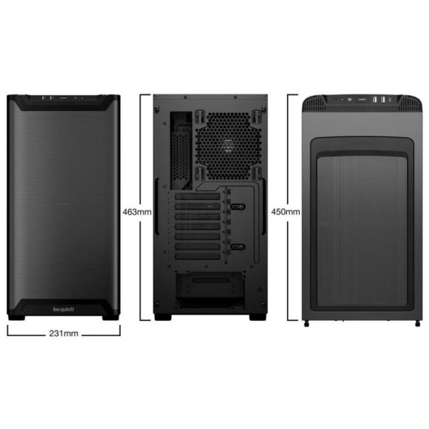 BE QUIET! Kućište Pure base 501 Airflow, crna - 082347