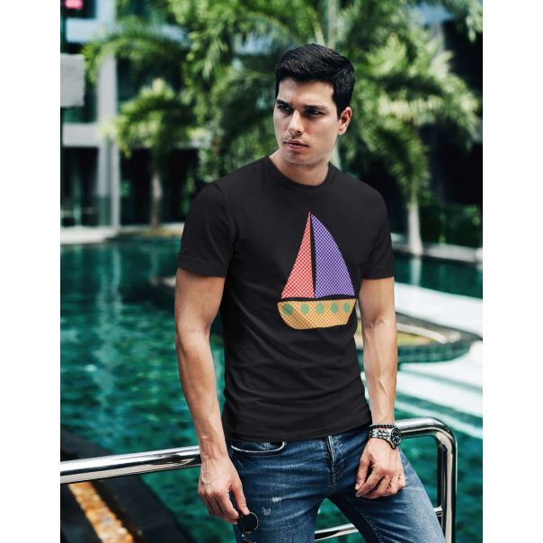 TAMANITZA Muška crna majica JEDRENJAK - Tamanitza84