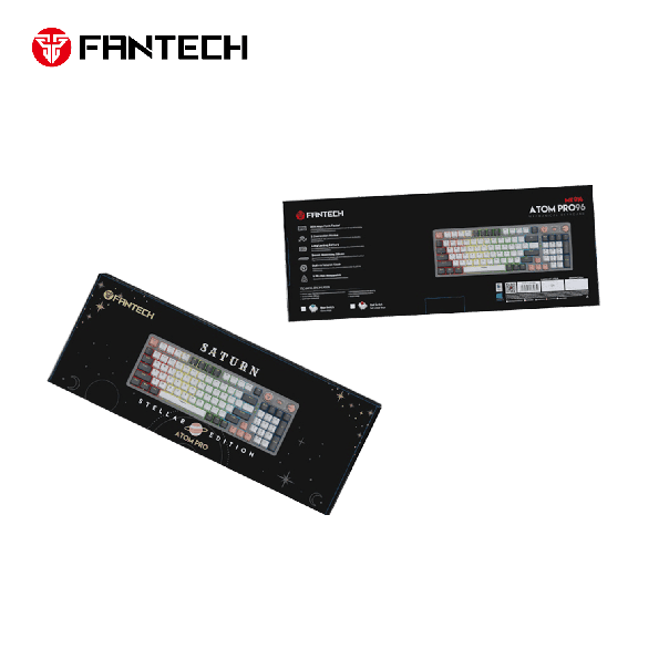 FANTECH Gejmerska tastatura MK914 Atom PRO96 RGB Mercury red switch - 218371
