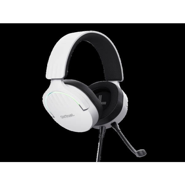 TRUST Gaming slušalice GXT490W Fayzo 7.1, bela - 25302-1