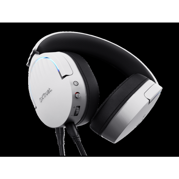 TRUST Gaming slušalice GXT490W Fayzo 7.1, bela - 25302-1