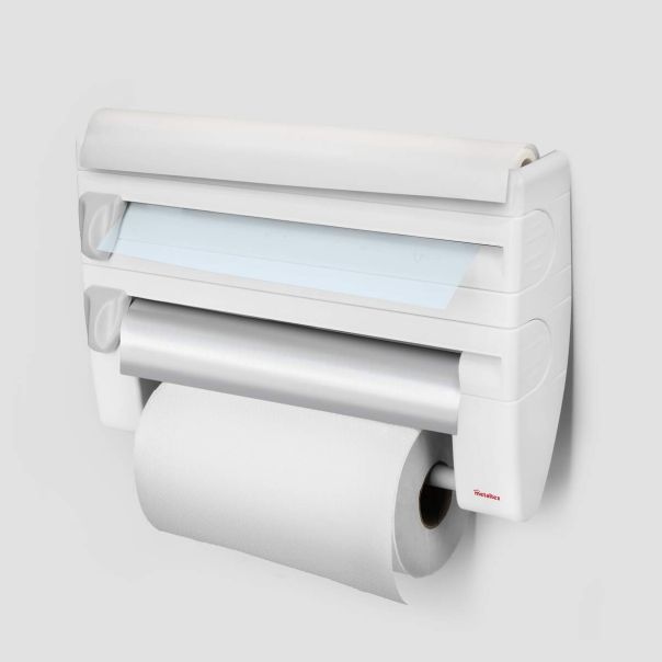 METALTEX Držač za ubruse i rolne 3u1, bela - 254410 000