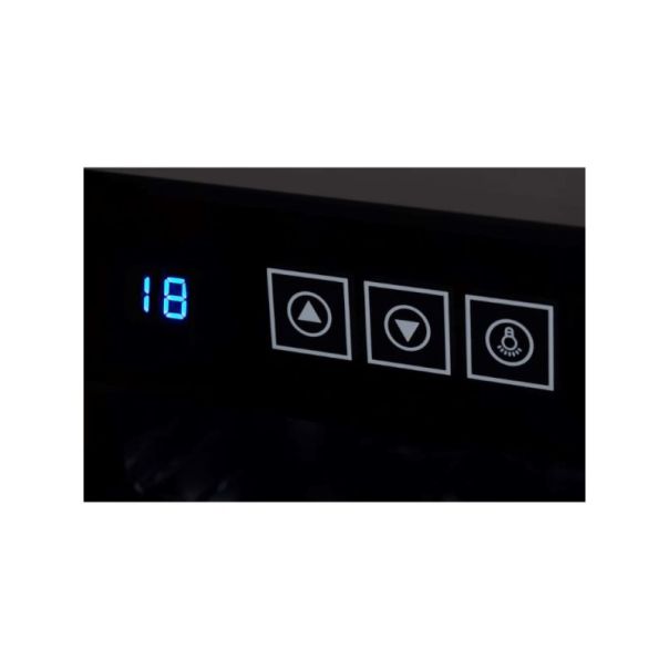 ADLER Vinska vitrina AD8083, crna - AD8083