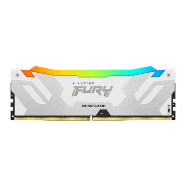 KINGSTON CUDIMM DDR5 48GB (2x24GB kit) 8400MT/s KF584CU40RWAK2-48 FURY Renegade White RGB XMP - MEM02675