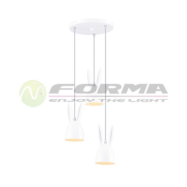 FORMA Visilica 3xE27 DF4803-3V WH - 000199