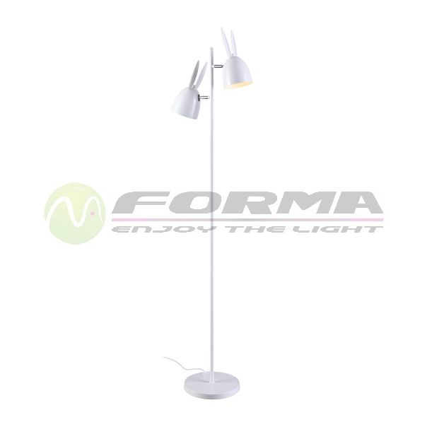 FORMA Podna lampa 2xE27 DF4803-2F WH - 000196-1