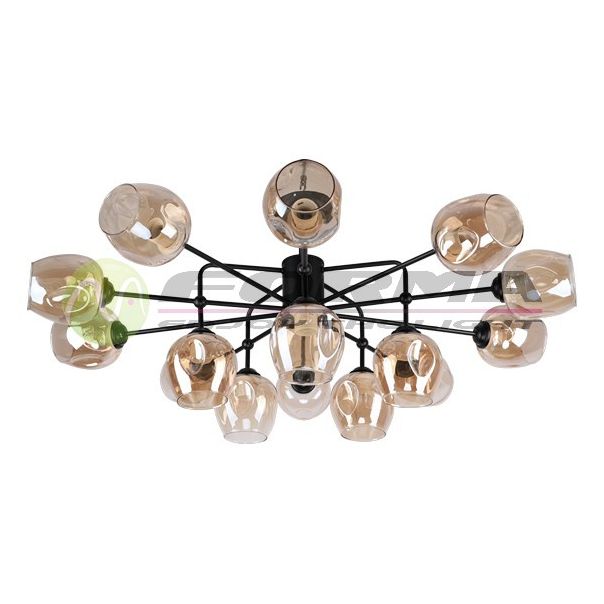 FORMA Luster 15xE27 F7269-15L BK - 003753