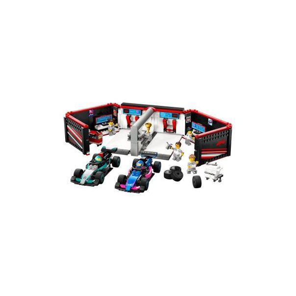 LEGO 60444 F1® garaža i Mercedes-AMG i Alpine formule - 259836