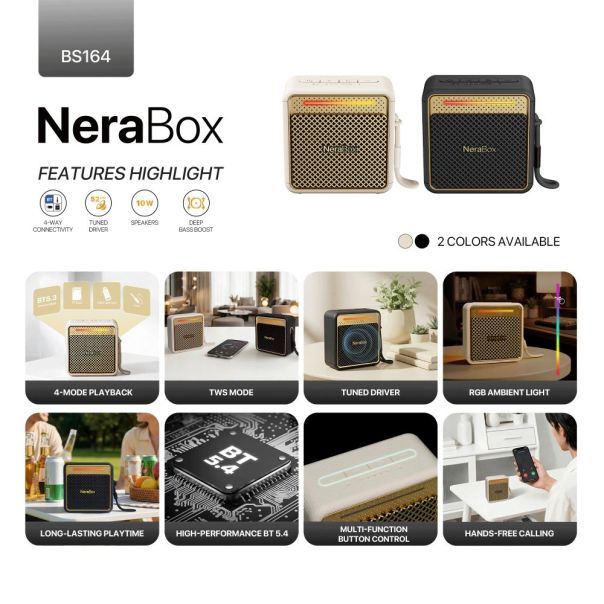 Fantech Bluetooth zvucnik BS164 NeraBox bez - EP3233401