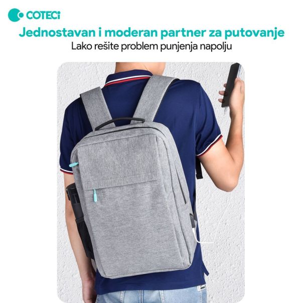 Ranac Coteci Business crni - 224061-1