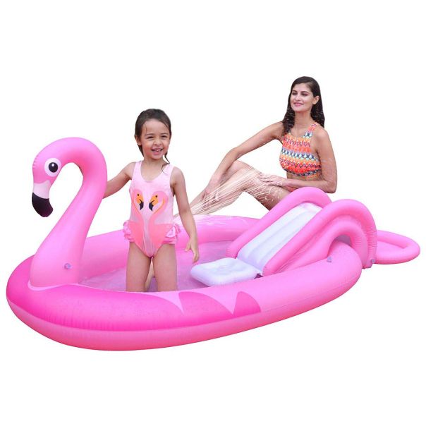 AVENLI Bazen igraonica za decu 213x123cm Flamingo - 26-319700
