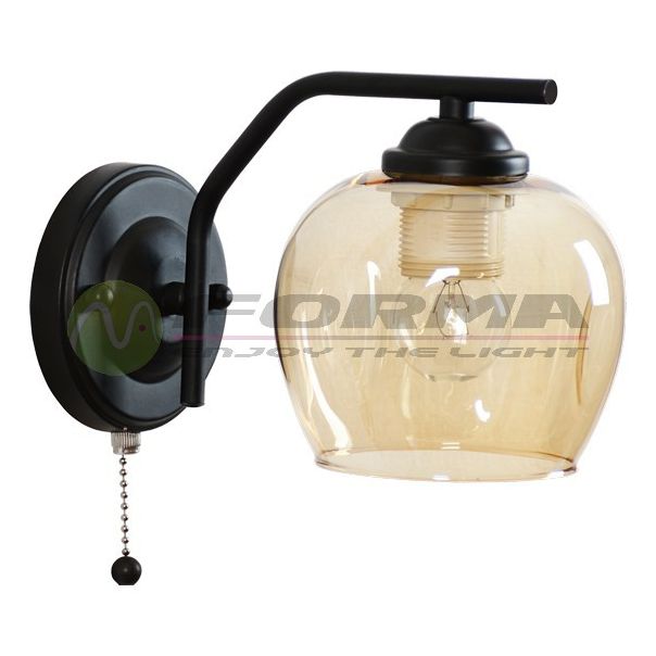 FORMA Zidna lampa F7269-1Z BK - 005170