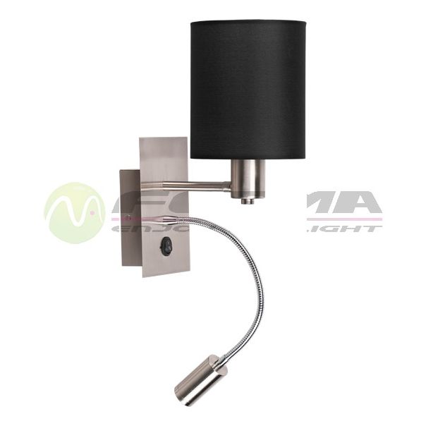 FORMA Zidna lampa 1xE27 F7704-1ZL BK - 002589