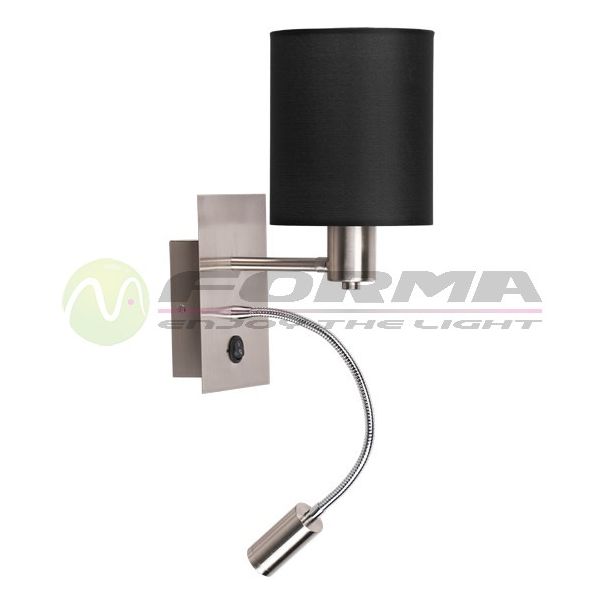 FORMA Zidna lampa 1xE27 F7704-1ZL BK - 002589